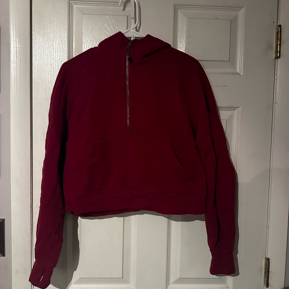 Lululemon oversized scuba half zip
